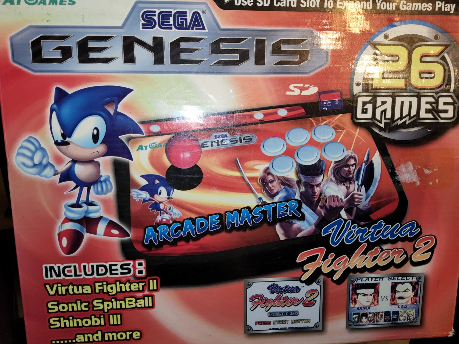 Sega Genesis Arcade Master Sega Genesis