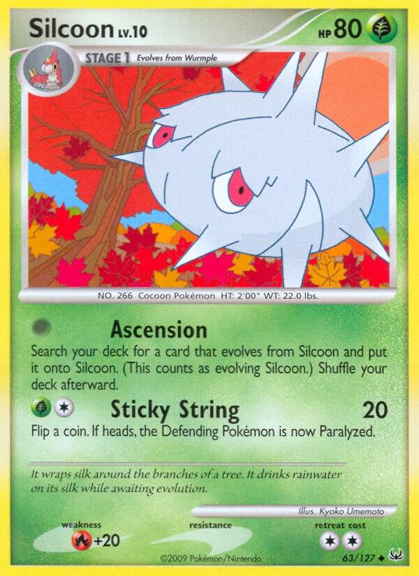 Silcoon #63 Pokemon Platinum