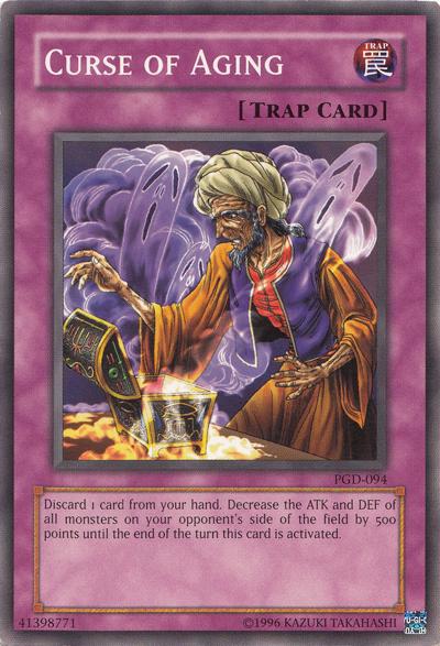 Curse of Aging PGD-094 YuGiOh Pharaonic Guardian