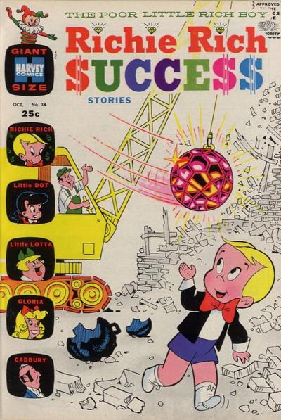 Richie Rich Success Stories #34 (1970) Comic Books Richie Rich Success Stories