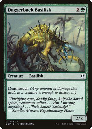Daggerback Basilisk Magic Zendikar vs Eldrazi