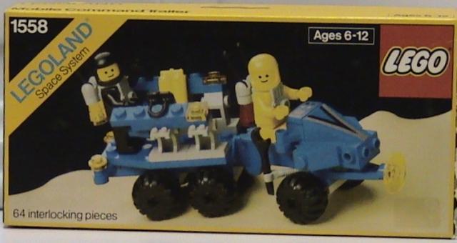 Mobile Command Trailer #1558 LEGO Space