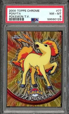 Ponyta #77 Pokemon 2000 Topps Chrome