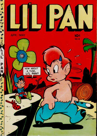 Li'l Pan #8 (1947) Comic Books Li'l Pan