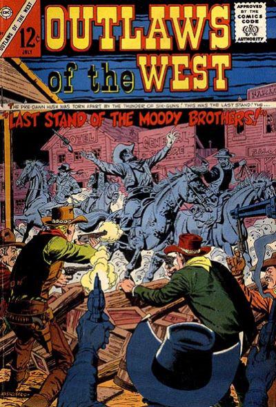 Outlaws of the West #59 (1966) Comic Books Outlaws of the West