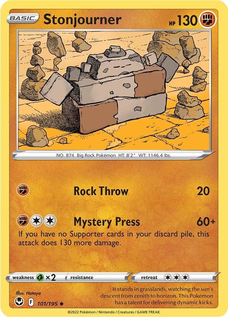 Stonjourner #101 Pokemon Silver Tempest