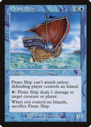 Pirate Ship Magic Time Spiral Timeshifted