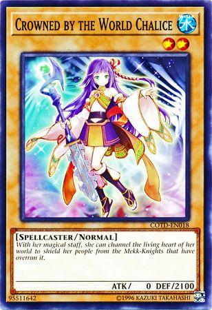Crowned by the World Chalice COTD-EN018 YuGiOh Code of the Duelist