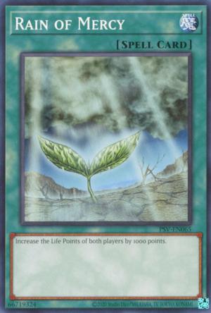 Rain of Mercy PSV-EN065 YuGiOh Pharaoh's Servant: 25th Anniversary