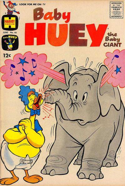 Baby Huey, the Baby Giant #46 (1962) Comic Books Baby Huey, the Baby Giant