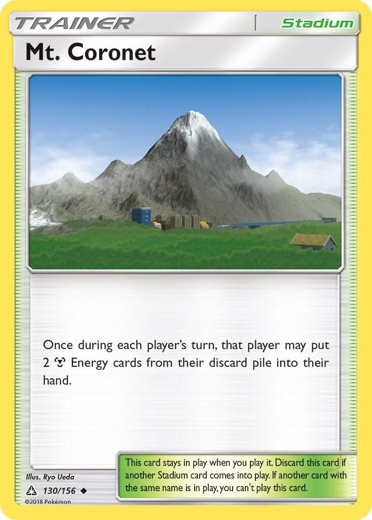 Mt. Coronet #130 Pokemon Ultra Prism