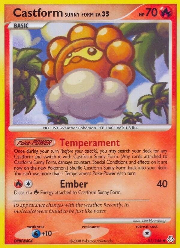 Castform Sunny Form #51 Pokemon Legends Awakened