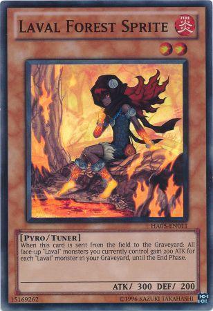 Laval Forest Sprite HA05-EN011 YuGiOh Hidden Arsenal 5: Steelswarm Invasion