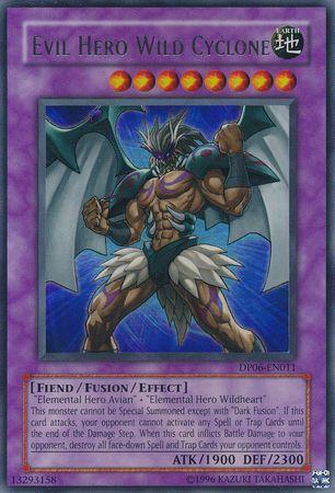 Evil HERO Wild Cyclone DP06-EN011 YuGiOh Duelist Pack: Jaden Yuki 3