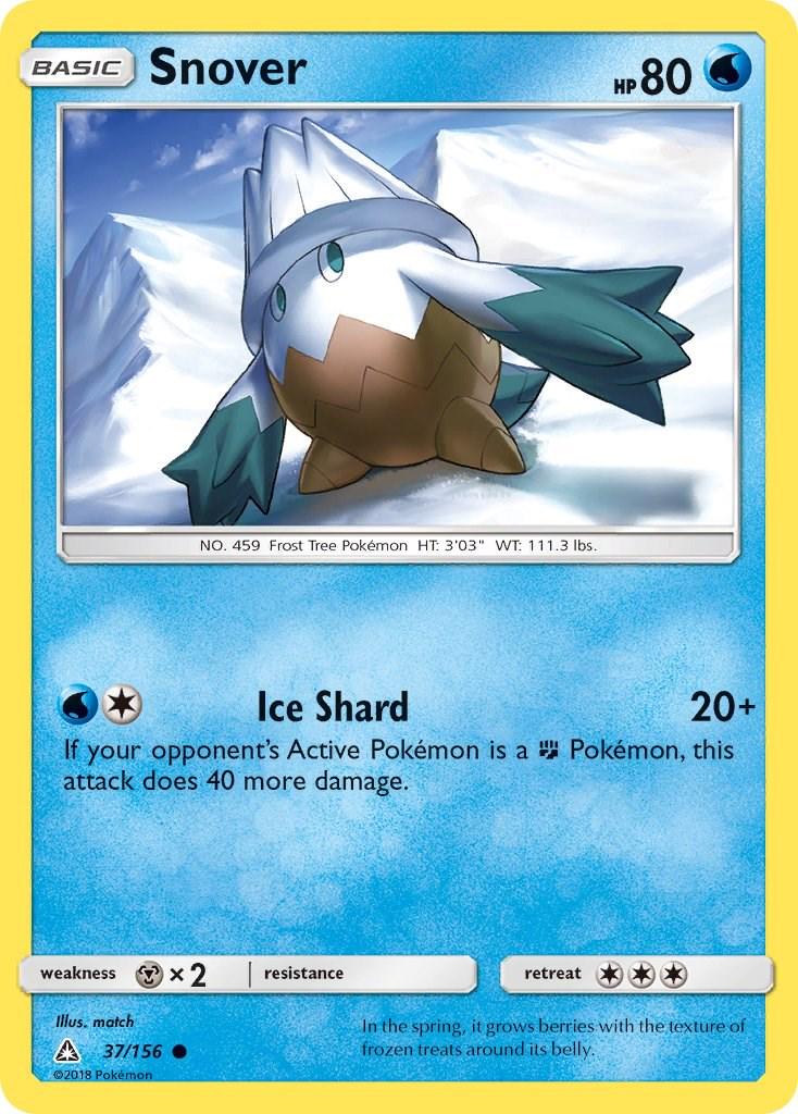 Snover #37 Pokemon Ultra Prism