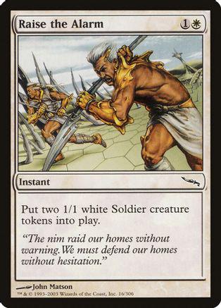 Raise the Alarm Magic Mirrodin