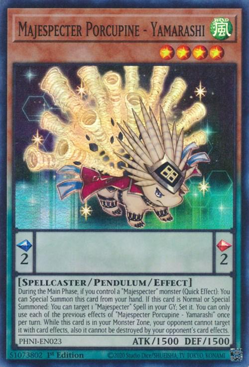 Majespecter Porcupine - Yamarashi PHNI-EN023 YuGiOh Phantom Nightmare