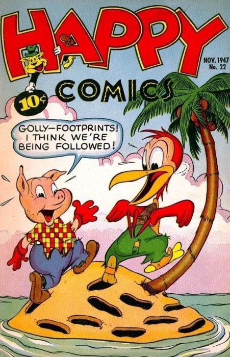 Happy Comics #22 (1947) Comic Books Happy Comics