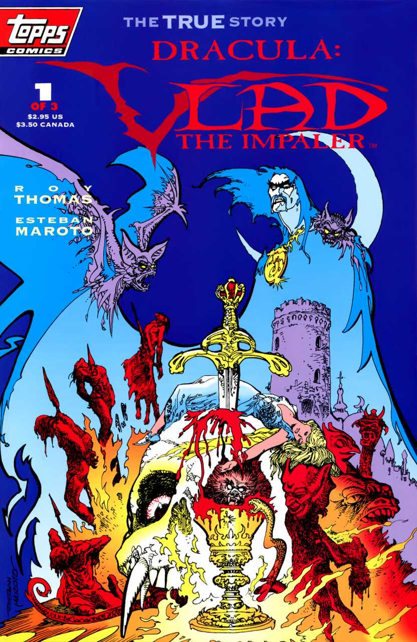 Dracula: Vlad the Impaler #1 (1993) Comic Books Dracula: Vlad The Impaler