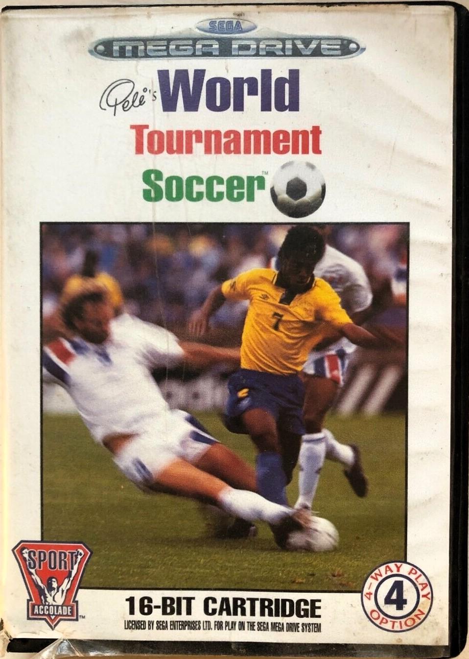 Pele World Tournament Soccer PAL Sega Mega Drive
