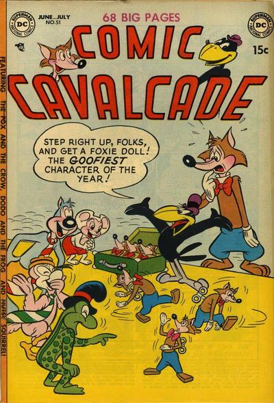 Comic Cavalcade #51 (1952) Comic Books Comic Cavalcade