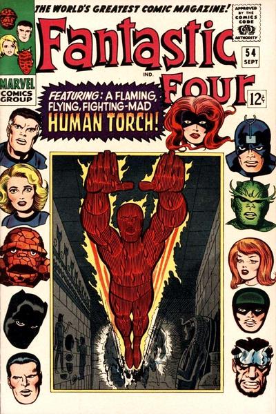 Fantastic Four #54 (1966) Comic Books Fantastic Four