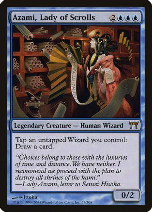 Azami, Lady of Scrolls Magic Champions of Kamigawa