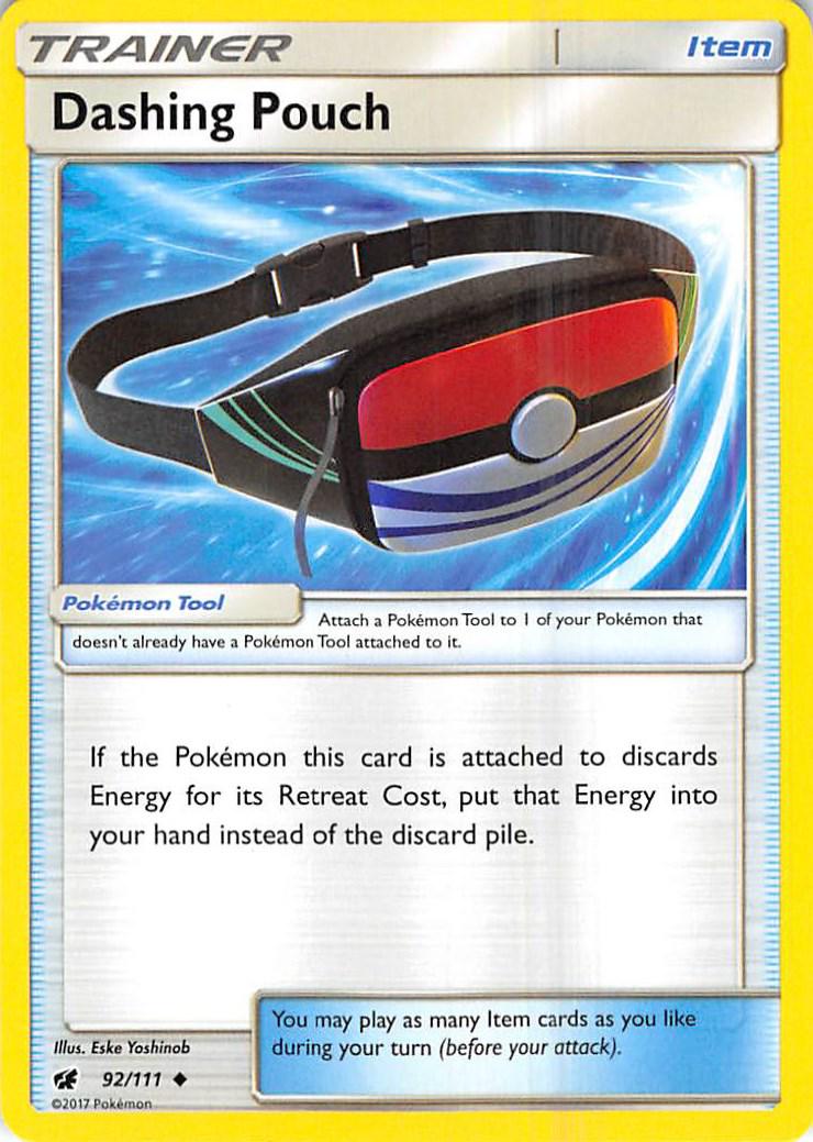 Dashing Pouch #92 Pokemon Crimson Invasion