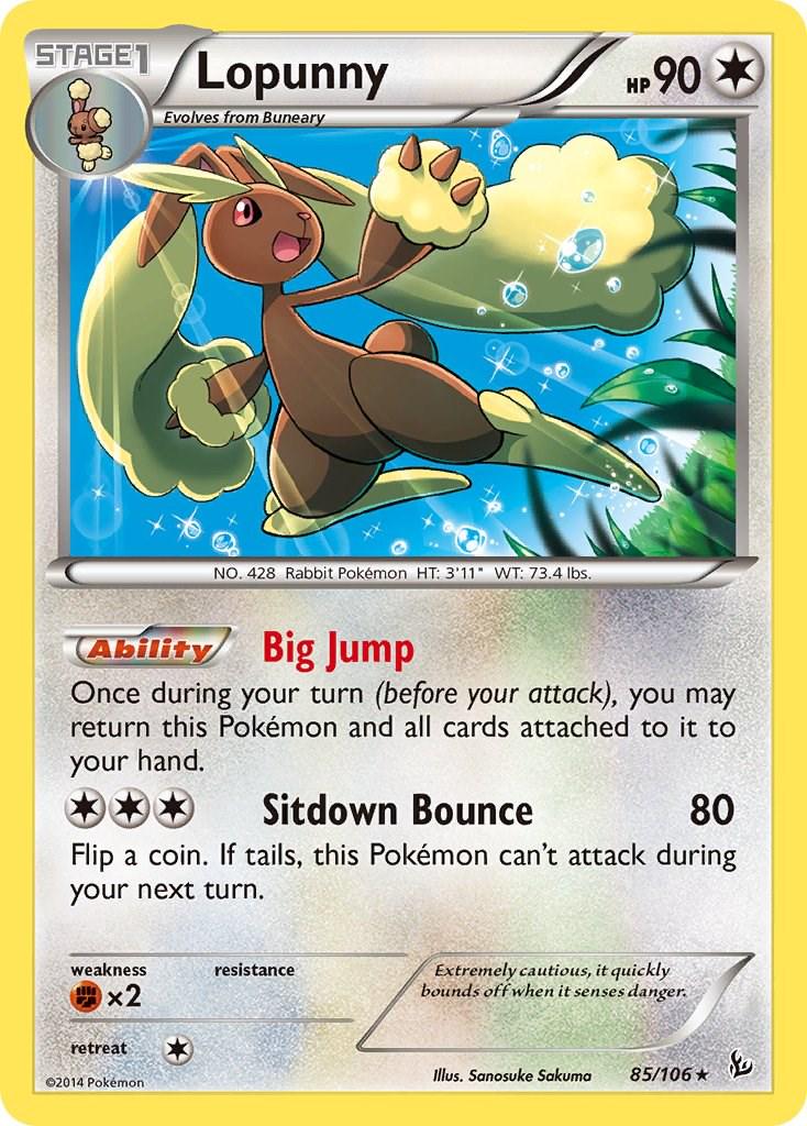 Lopunny #85 Pokemon Flashfire