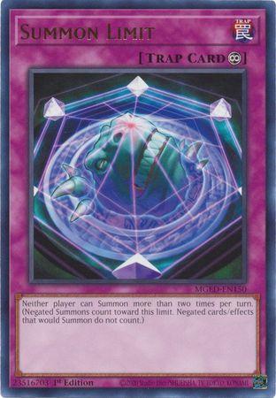 Summon Limit MGED-EN150 YuGiOh Maximum Gold: El Dorado