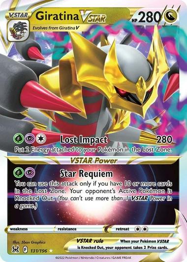 Giratina VSTAR #131 Cover Art