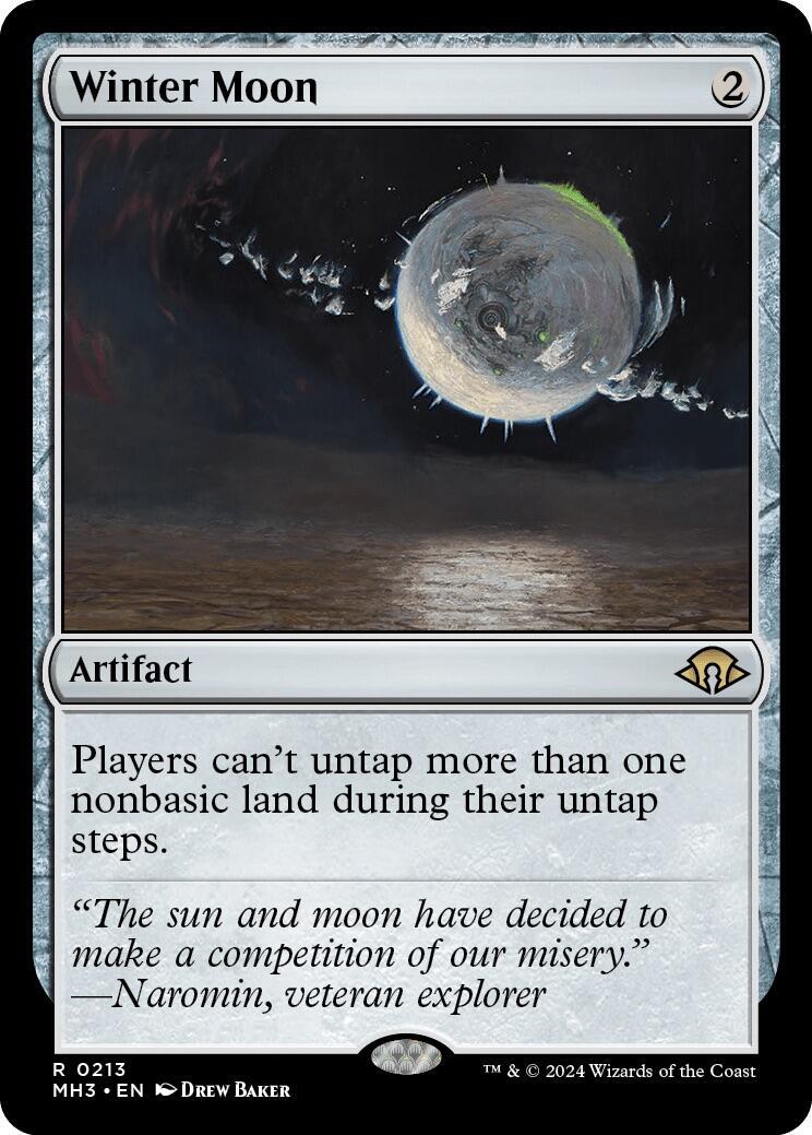 Winter Moon #213 Magic Modern Horizons 3