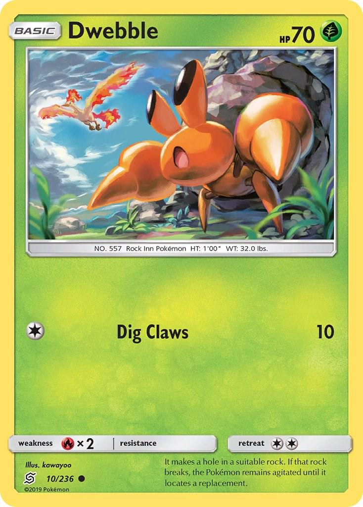 Dwebble #10 Pokemon Unified Minds