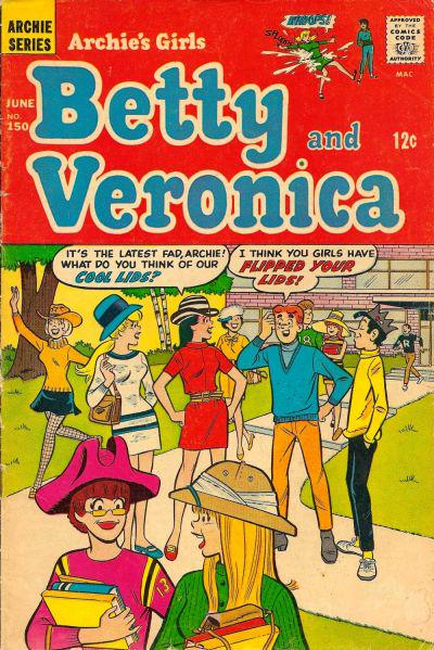 Archie's Girls Betty and Veronica #150 (1968) Comic Books Archie's Girls Betty and Veronica