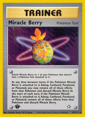 Miracle Berry [1st Edition] #94 Pokemon Neo Genesis Prices