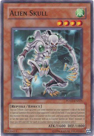 Alien Skull POTD-EN025 YuGiOh Power of the Duelist