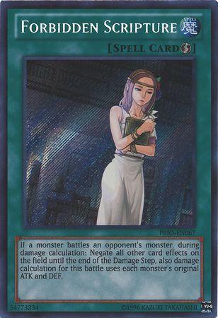 Forbidden Scripture PRIO-EN067 YuGiOh Primal Origin