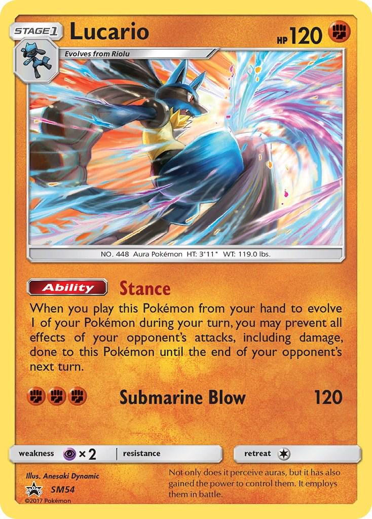 Lucario #SM54 Pokemon Promo