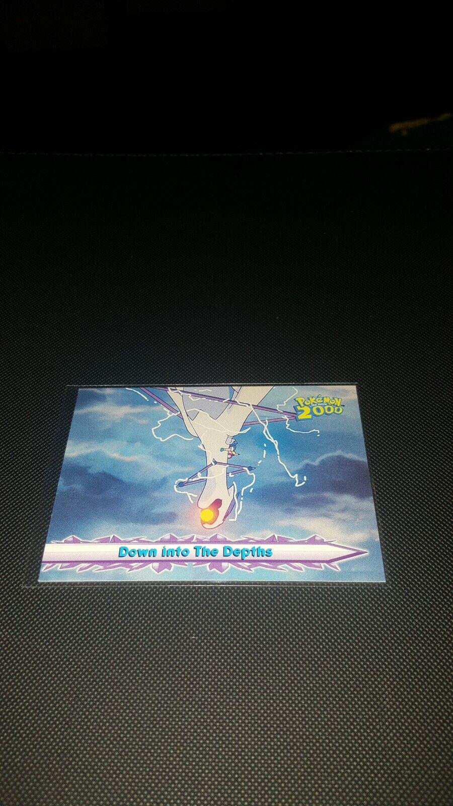 Down Into the Depths #58 Pokemon 2000 Topps Movie