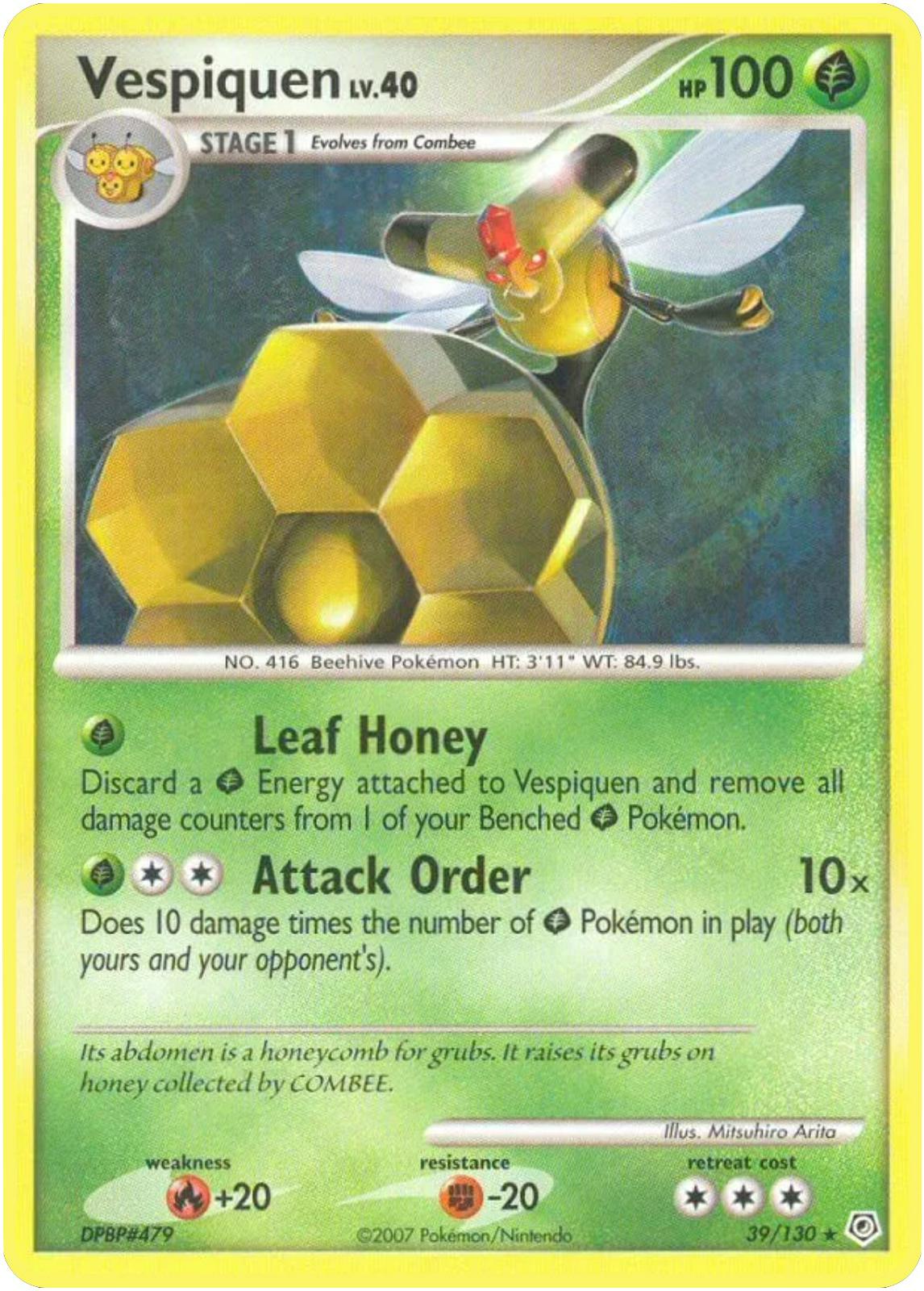 Vespiquen #39 Pokemon Diamond & Pearl