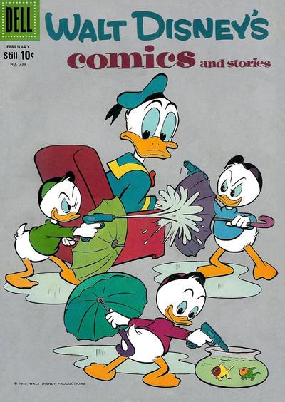 Walt Disney's Comics and Stories #233 (1960) Comic Books Walt Disney's Comics and Stories