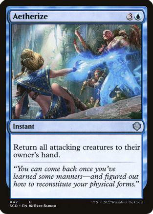 Aetherize #42 Magic Starter Commander Decks