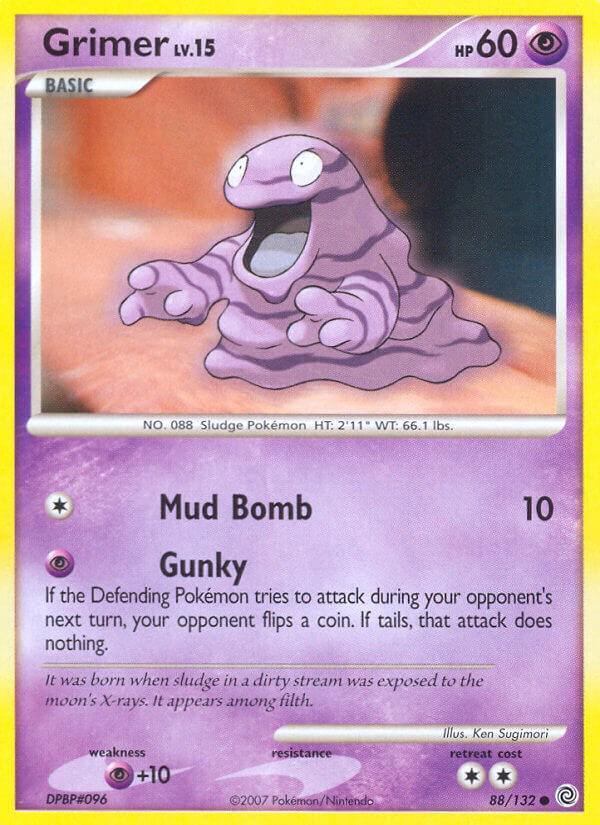 Grimer #88 Pokemon Secret Wonders