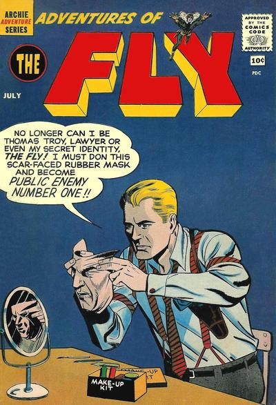 Adventures of the Fly #7 (1960) Comic Books Adventures of the Fly