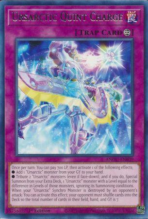 Ursarctic Quint Charge ANGU-EN039 YuGiOh Ancient Guardians