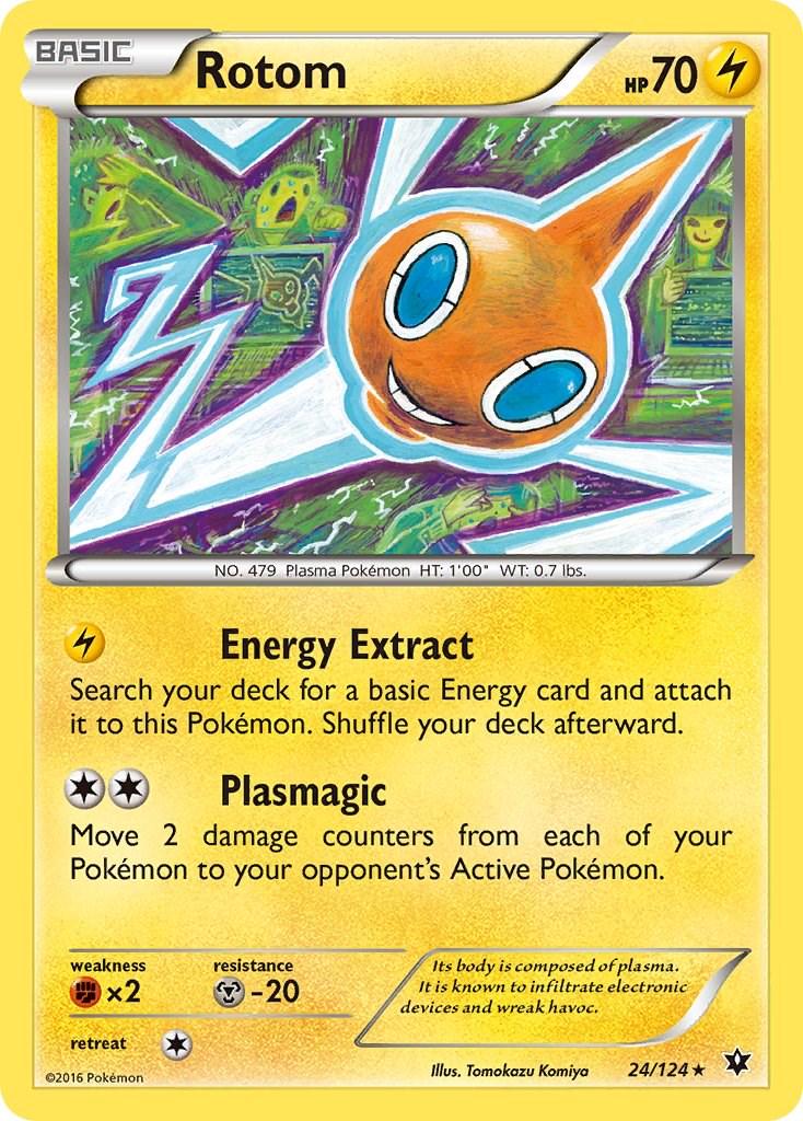 Rotom #24 Pokemon Fates Collide