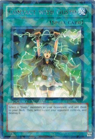 Contact with Gusto DT05-EN092 YuGiOh Duel Terminal 5