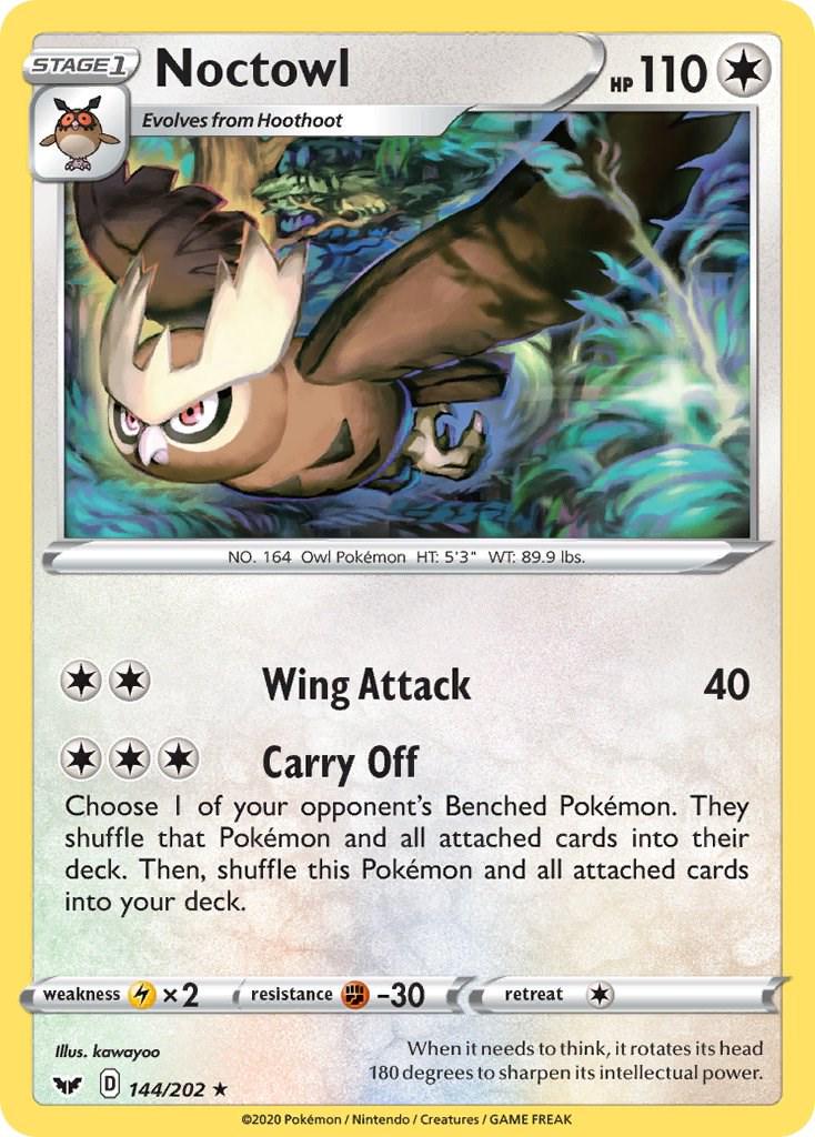 Noctowl #144 Pokemon Sword & Shield