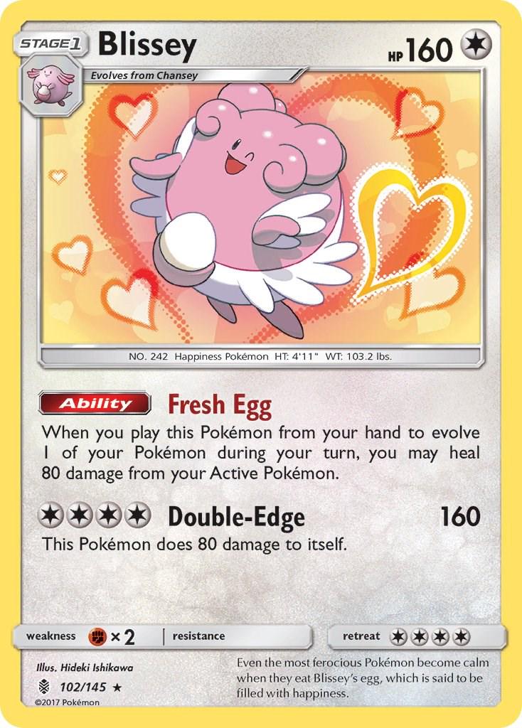 Blissey #102 Pokemon Guardians Rising