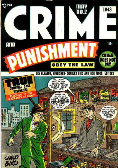 Crime and Punishment #2 (1948) Comic Books Crime and Punishment